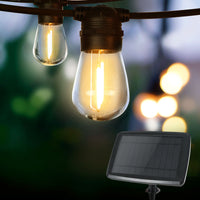 Thumbnail for 17m Solar Festoon Lights Outdoor LED String Light Christmas Party Garden Decor