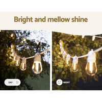 Thumbnail for 14M LED Festoon Light Outdoor String Light Christmas Wedding Party Decorations