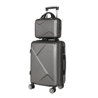 Thumbnail for Wanderlite 2pc Luggage 12