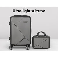 Thumbnail for Wanderlite 2pc Luggage 12