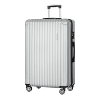 Thumbnail for Wanderlite 28'' Luggage Travel Suitcase Set TSA Carry On Hard Case Light Grey