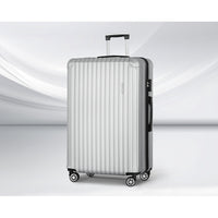 Thumbnail for Wanderlite 28'' Luggage Travel Suitcase Set TSA Carry On Hard Case Light Grey