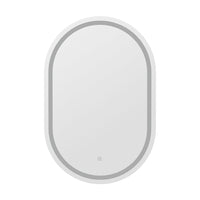 Thumbnail for Embellir LED Wall Mirror With Light 50X75CM Bathroom Decor Oval Mirrors Vanity