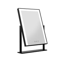 Thumbnail for Embellir Makeup Mirror 25x30cm with Led light Lighted Standing Mirrors Black