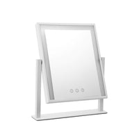 Thumbnail for Embellir Makeup Mirror 25x30cm with Led light Lighted Standing Mirrors White