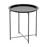 Thumbnail for Gardeon Coffee Side Table Steel Outdoor Furniture Indoor Desk Patio Garden