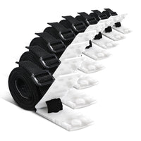 Thumbnail for Aquabuddy Pool Cover Roller Attachment Swimming Pool Reel Straps Kit 8PCS