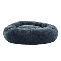 Thumbnail for i.Pet Pet Bed Dog Cat 90cm Large Calming Soft Plush Bed Dark Grey