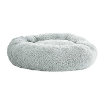 Thumbnail for i.Pet Pet Bed Dog Cat 90cm Large Calming Soft Plush Light Grey