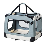 Thumbnail for i.Pet Pet Carrier Soft Crate Dog Cat Travel 90x61CM Portable Foldable Car 2XL