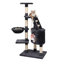 Thumbnail for i.Pet Cat Tree 120cm Tower Scratching Post Scratcher Wood Condo House Bed Toys