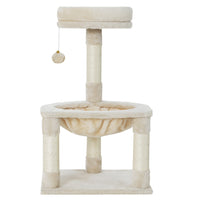 Thumbnail for i.Pet Cat Tree 69cm Scratching Post Tower Scratcher Wood Condo Toys House Bed