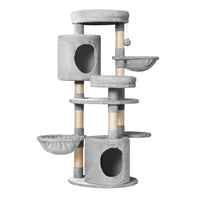 Thumbnail for i.Pet Cat Tree 123cm Tower Scratching Post Scratcher Wood Condo House Bed Toys