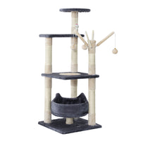 Thumbnail for i.Pet Cat Tree 110cm Tower Scratching Post Scratcher Wood Condo House Bed Toys