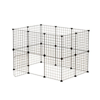 Thumbnail for i.Pet Pet Dog Playpen Enclosure Cage 20 Panel Puppy Fence Play Pen Foldable Metal