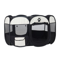 Thumbnail for i.Pet Dog Playpen Tent Pet Crate Fence XL Enclosure