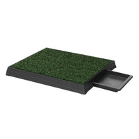 Thumbnail for i.Pet Pet Training Pad Dog Potty Toilet Large Portable With Tray Grass 2 Mats