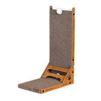 Thumbnail for i.Pet Cat Scratching Board Scratcher Cardboard Kitten Indoor Climbing Toy Catnip