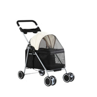 Thumbnail for i.Pet Pet Stroller Pram Dog Cat Carrier Cage Large Travel Pushchair Foldable 4 Wheels