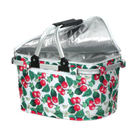 Thumbnail for Alfresco Picnic Basket Folding Bag Hamper Insulated Food Cover Storage