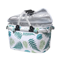 Thumbnail for Alfresco Picnic Basket Folding Bag Insulated Hamper Food Cover Storage