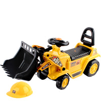 Thumbnail for Keezi Ride On Car Toys Kids Excavator Bulldozer Sandpit Digger Car Pretend Play