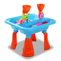 Thumbnail for Keezi Kids Sandpit Pretend Play Sets Beach Toys Outdoor Sand Water Table Set