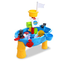 Thumbnail for Keezi Kids Sandpit Pretend Play Set Outdoor Toys Water Table Activity Play Set