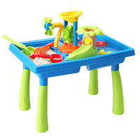 Thumbnail for Keezi Kids Sand and Water Table Windmill Shovel Outdoor Sandpit Toys Beach Play