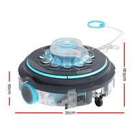 Thumbnail for Aquabuddy Robotic Pool Cleaner Automatic Vacuum Swimming Robot Filter Cordless