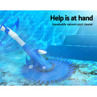 Thumbnail for Aquabuddy Pool Cleaner Automatic Vacuum Swimming Floor Climb Wall Pool 10M Hose