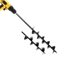 Thumbnail for Giantz Power Garden Spiral Auger Hole Digger Earth Drill Bit Φ75x300 & 600mm