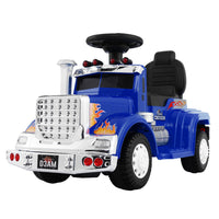 Thumbnail for Rigo Kids Electric Ride On Car Truck Motorcycle Motorbike Toy Cars 6V Blue