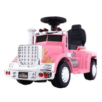 Thumbnail for Rigo Kids Electric Ride On Car Truck Motorcycle Motorbike Toy Cars 6V Pink