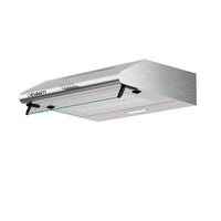 Thumbnail for Devanti 600mm Range Hood 60cm Rangehood Kitchen Canopy LED Light Stainless Steel