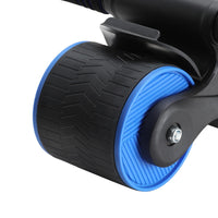 Thumbnail for Everfit Ab Roller Automatic Rebound Abdominal Wheel Home Gym Workout Blue