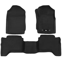 Thumbnail for Weisshorn Car Floor Mats Rubber Fits Ford Ranger PX PX2 PX3 Dual Cab 2011-2022 3D