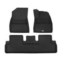 Thumbnail for Weisshorn Car Rubber Floor Mats Compatible for Tesla Model 3 Front Rear