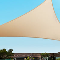 Thumbnail for Instahut Shade Sail Cloth Shadecloth Triangle Sun Canopy 3.6x3.6x3.6M