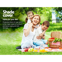 Thumbnail for Instahut Shade Sail 3x6m Rectangle 185GSM 95% Sand Shade Cloth