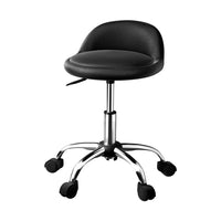 Thumbnail for Artiss Salon Stool Swivel Chair Backrest Chairs