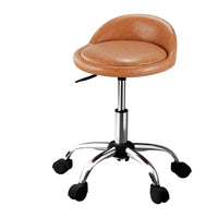 Thumbnail for Artiss Salon Stool Swivel Chair Backrest Chairs