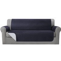 Thumbnail for Artiss Sofa Cover Couch Covers 4 Seater 100% Water Resistant Dark Grey