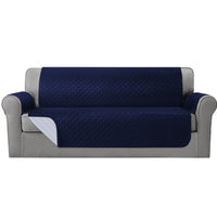 Thumbnail for Artiss Sofa Cover Couch Covers 4 Seater 100% Water Resistant Navy