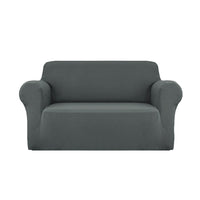 Thumbnail for Artiss Sofa Cover Couch Covers 2 Seater Stretch Grey