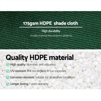 Thumbnail for Instahut 70% Shade Cloth 1.83x20m Shadecloth Sail Heavy Duty Green