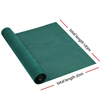 Thumbnail for Instahut 30% Shade Cloth 1.83x20m Shadecloth Wide Heavy Duty Green