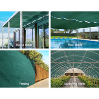 Thumbnail for Instahut 30% Shade Cloth 1.83x20m Shadecloth Wide Heavy Duty Green