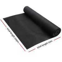 Thumbnail for Instahut 90% Shade Cloth 3.66x10m Shadecloth Sail Heavy Duty Black