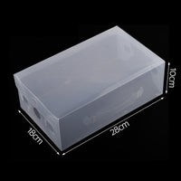 Thumbnail for Artiss 20X Shoe Box Storage Clear Case Foldable Stackable